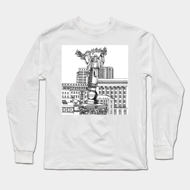 Kiev Ukraine Long Sleeve T-Shirt by valery in the gallery